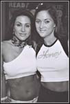 Stephanie Swift and Sydnee Steele at 2001 Erotica LA for Wicked Pictures