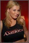 Sara Stone at Erotica LA 2006 for Naughty America