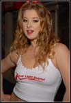 Sunny Lane at Erotica LA 2006 for Red Light District