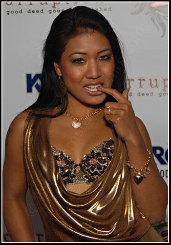 Lyla Lei at the Corruption Release Party