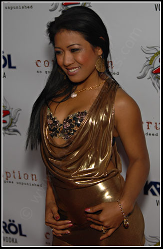 Lyla Lei at the Corruption Release Party