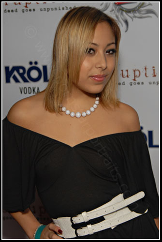 Kat at the Corruption Release Party
