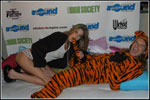 Lisa Marie and Evan at Stormy Daniel's Sleeping Around Slumber Party