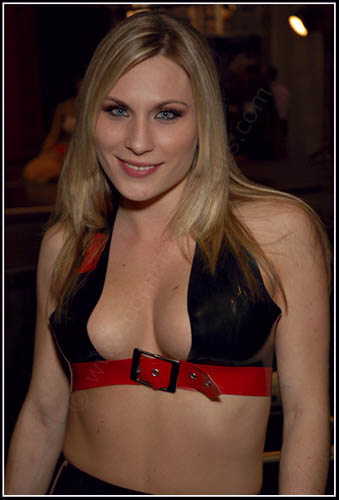 Harmony Rose at 2007 AEE for Kink.com