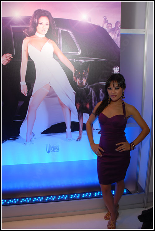 Kaylani Lei at the 2008 Adult Entertainment Expo