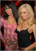 Hillary Scott and Paulina James at 2008 Adult Entertainment Expo