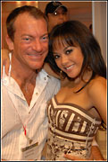 Kaylani Lei and Randy Spears at 2008 Adult Entertainment Expo