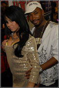 Paulina James and Tee Reel at 2008 Adult Entertainment Expo