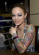 Briana Banks Entertainment at the 2009 A.E.E. Gallery