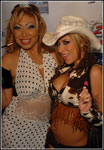 August and LaTia Lopez at Heaven and Hell Halloween Bash '07
