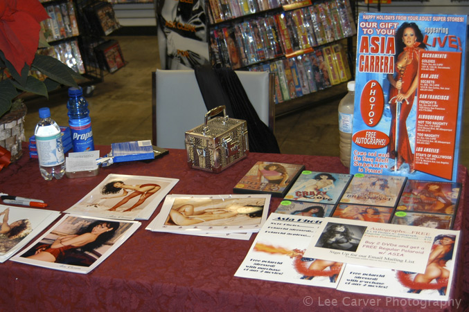 Asia Carrera at Stan's of Hollywood Images Courtesy of Michael Saint