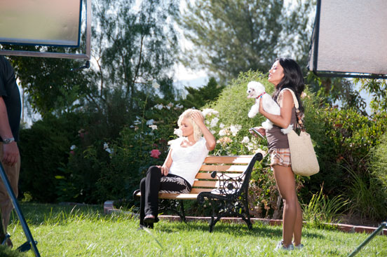 Brianna and Kaylani On The Set of Girl Trouble for Wicked Pictures
