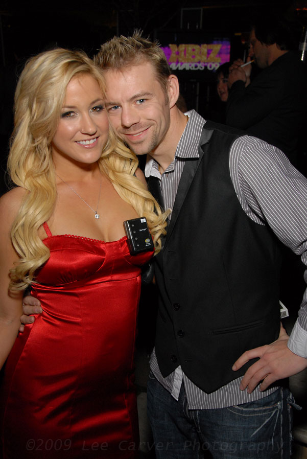 Lia 19 and Erik Everhard at 2009 XBIZ Awards