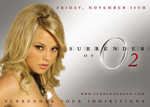 The Surrender of O 2 Flyer Front Courtesy of AdamEve.com