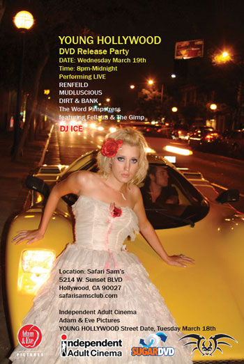 Young Hollywood DVD Release Party Flyer
