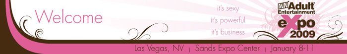 2009 Adult Entertainment Expo Banner