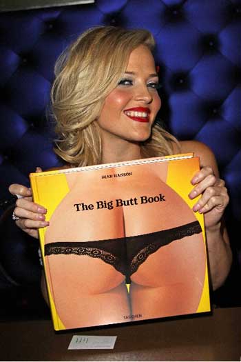 Alexis Texas with Book Cover courtesy of LA Direct Models.com