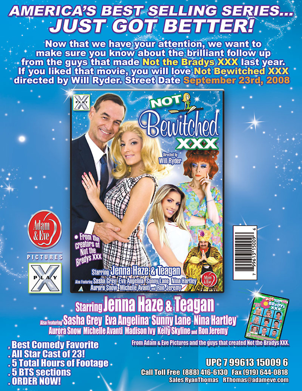 Not Bewitched XXX Box Cover Courtesy of X-Play