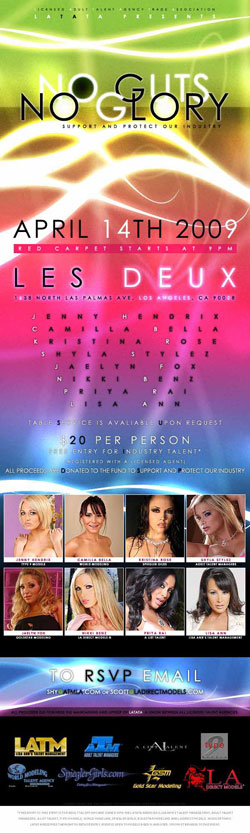 No Guts No Glory Fundraiser Flyer Courtesy of All Media Play