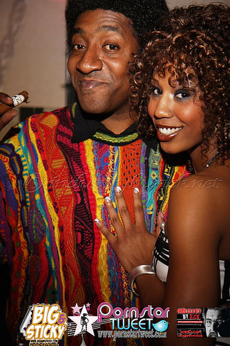 Cliff and Denise at the Xbiz Awards courtesy of X-Play and Pornstar Tweet