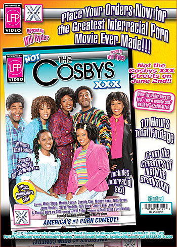 Not The Cosbys XXX flyer courtesy of X-Play