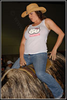 Devinn riding that bull