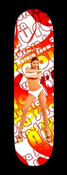 Aurora Snow skateboard deck image courtesy of Aurora Snow and Pronstar Skateboards