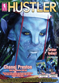 Chanel Preston This Ain't Avatar XXX Image courtesy of Chanel Preston and Hustler Video