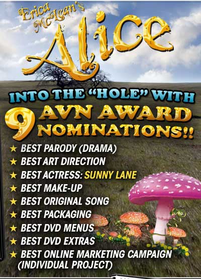 Alice 9 AVN Award Nominations Flyer courtesy of Metro Media