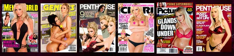Nikki Benz Magazine Covers Image Courtesy of Pipeline Media