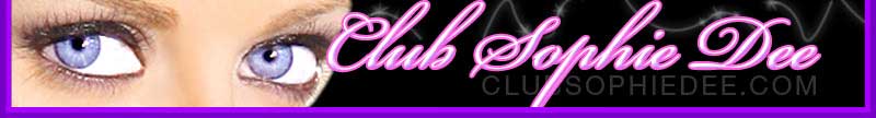 Club Sophie Dee Banner courtesy of Sophie Dee