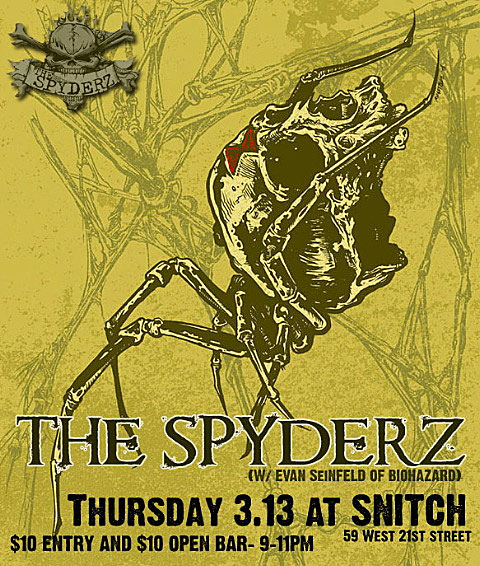 Spyderz at Snitch Ad