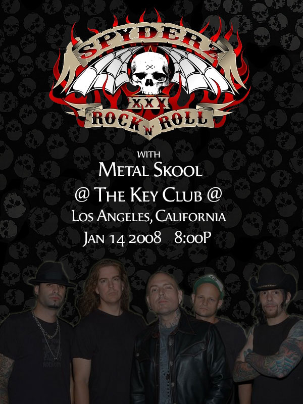Spyderz Flier for Jan 14
