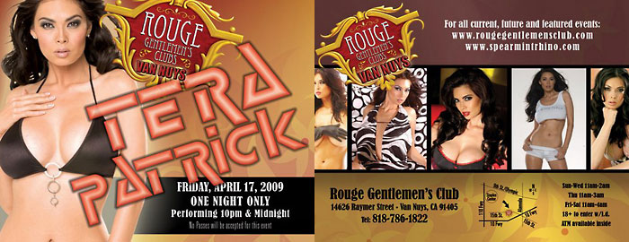 Rouge Gentlemen's Club Card Courtesy of Versatile Media