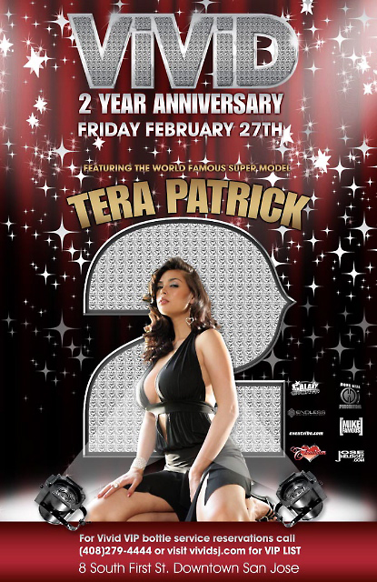 Vivid 2nd Anniversary Flyer Courtesy of Versatile Media Group