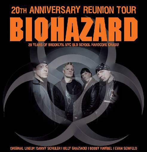 Biohazard 20th Anniversary Reunion Tour Image Courtesy of Versatile Meida Group Inc.