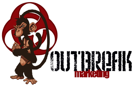 Outbreak Marketing logo Courtesy of Versatile Meida Group Inc.