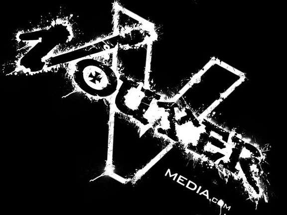 Vouyer Media Distressed Logo