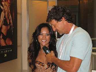 Kaylani is interviewed by Gary Garver of Howard Stern Show fame