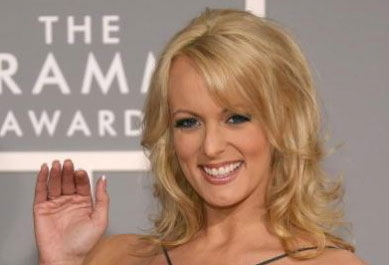 Stormy Daniels at the Grammy Awards