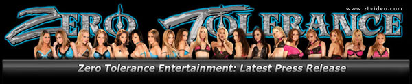 Zero Tolerance Press Release Header