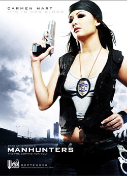 Carmen Hart Manhunters Poster