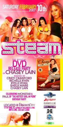 Chasey Lain Porn Party Flier