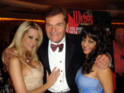 jessica and Carmen Hart with Fred Willard