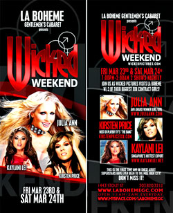 Wicked Weekend Flier